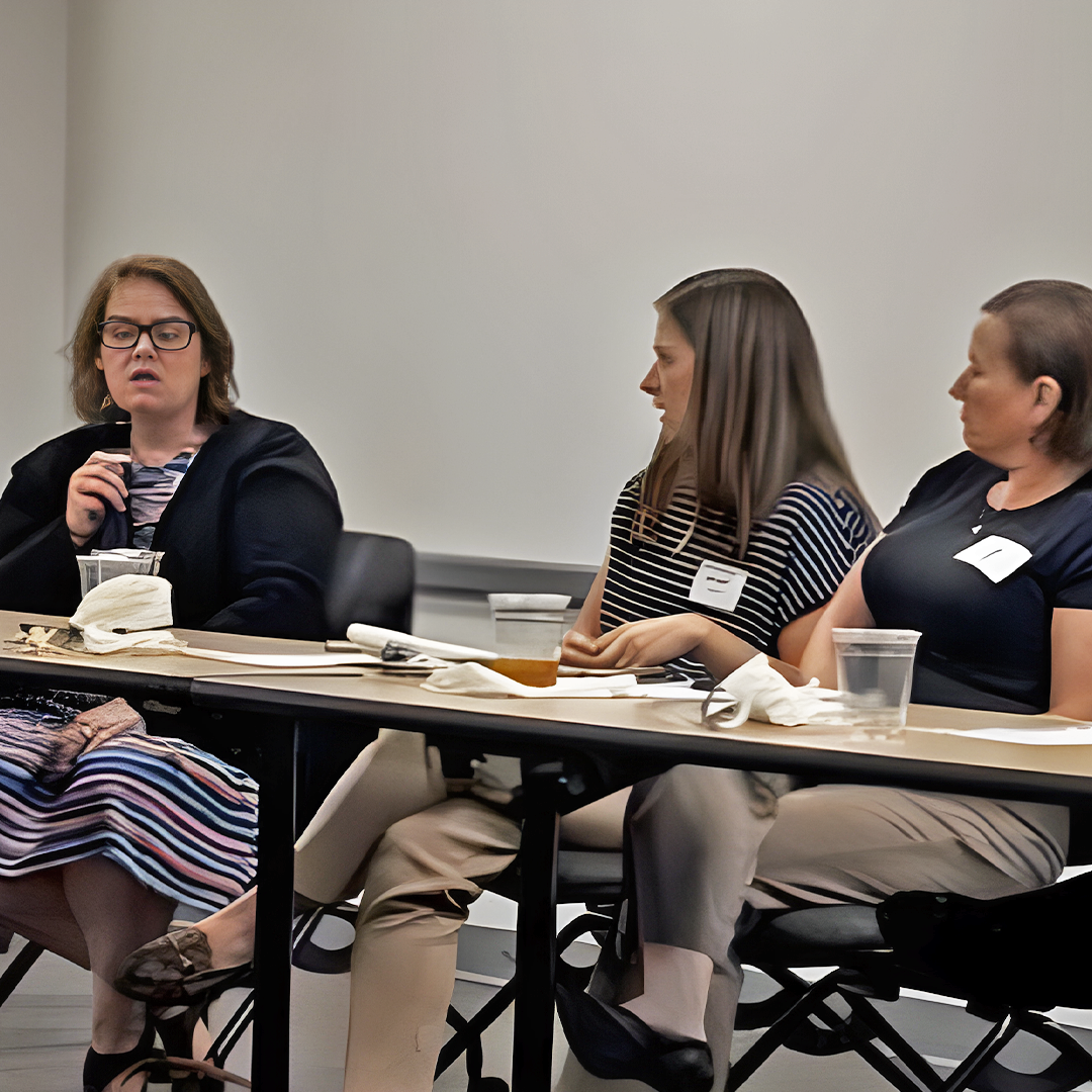 Speaking attendee at the roundtable discussion in Columbus GA