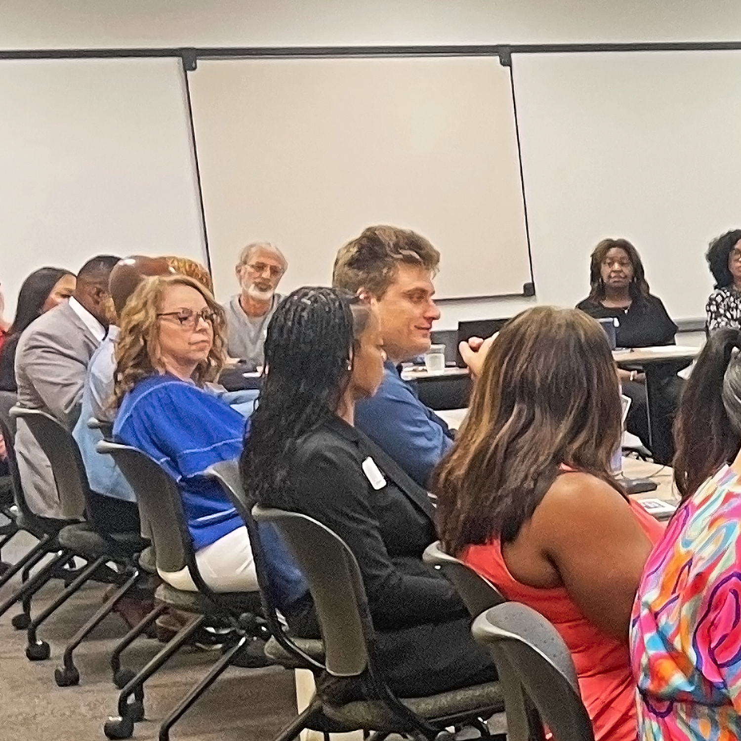 Attendees discuss topics at Columbus Rural Workforce Summit